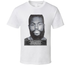 Braylon Edwards Famous Sports Mugshot Police Department T Shirt Braylon Edwards Famous Sports Mugshot Police Department T Shirt