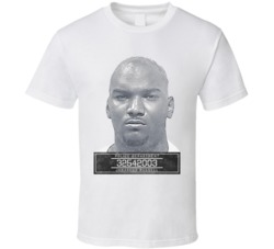 Jamarcus Russell Famous Sports Mugshot Police Department T Shirt Jamarcus Russell Famous Sports Mugshot Police Department T Shirt