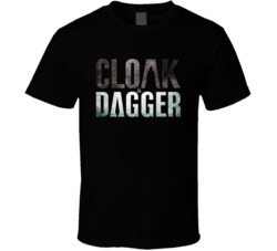 Cloak And Dagger Popular Sci Fi Tv Show Logo Fan T Shirt Cloak And Dagger Popular Sci Fi Tv Show Logo Fan T Shirt