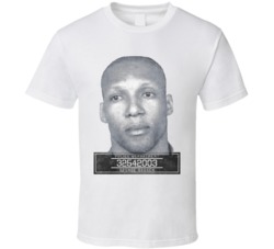 Oronde Gadsen Famous Sports Mugshot Police Department T Shirt Oronde Gadsen Famous Sports Mugshot Police Department T Shirt