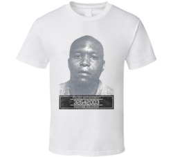 Derrick Coleman Famous Sports Mugshot Police Department T Shirt Derrick Coleman Famous Sports Mugshot Police Department T Shirt
