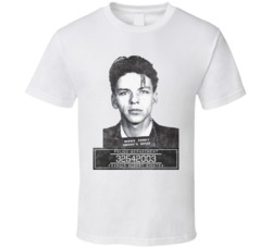 Francis Albert Sinatra Celebrtiy Mugshot Police Department T Shirt Francis Albert Sinatra Celebrtiy Mugshot Police Department T Shirt
