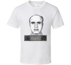 Alphonse Capone Mafia Mugshot Police Department T Shirt Alphonse Capone Mafia Mugshot Police Department T Shirt