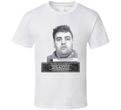 Vincent Gigante Mafia Mugshot Police Department T Shirt Vincent Gigante Mafia Mugshot Police Department T Shirt