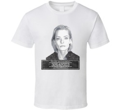 Jaime Pressly Celebrity Mugshot Police Department T Shirt Jaime Pressly Celebrity Mugshot Police Department T Shirt