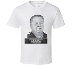 Joseph Massino Mafia Mugshot Police Department T Shirt Joseph Massino Mafia Mugshot Police Department T Shirt