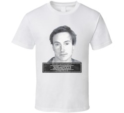 Chris Klein Celebrity Mugshot Police Department T Shirt Chris Klein Celebrity Mugshot Police Department T Shirt