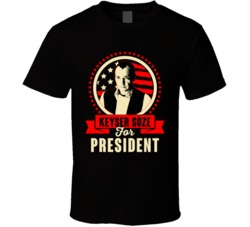 Keyser Soze For President The Usual Suspects 90s Crime Thriller Movie Keyser Soze For President The Usual Suspects 90s Crime Thriller Movie