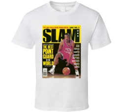 Rafer Alston Point Guard Fresno State Slam Basketball Magazine Cover D