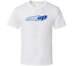 Closeup Toothpaste Logo T Shirt Closeup Toothpaste Logo T Shirt