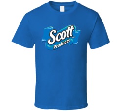 Scott Toilet Paper Logo T Shirt Scott Toilet Paper Logo T Shirt