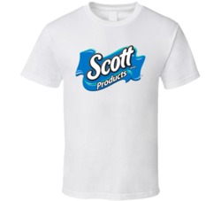 Scott Products Toilet Paper T Shirt Scott Products Toilet Paper T Shirt
