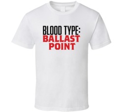 Ballast Point Beer Logo Funny Blood Type Parody T Shirt Ballast Point Beer Logo Funny Blood Type Parody T Shirt