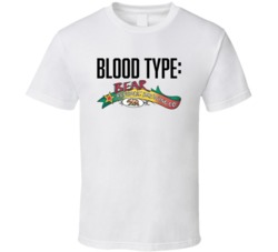 Bear Republic Beer Logo Funny Blood Type Parody T Shirt Bear Republic Beer Logo Funny Blood Type Parody T Shirt