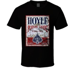 Hoyle Playing Cards Logo Box Cover Gambling Poker Games Fan Worn Look Hoyle Playing Cards Logo Box Cover Gambling Poker Games Fan Worn Look