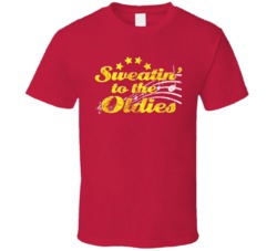 Sweatin To The Oldies Richard Simmons Workout Video Series Worn Look T Sweatin To The Oldies Richard Simmons Workout Video Series Worn Look T