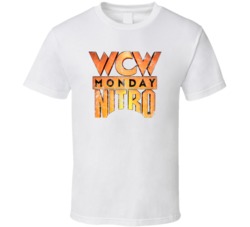 Wcw Monday Nitro Pro Professional Wrestling Fan Worn Look T Shirt Wcw Monday Nitro Pro Professional Wrestling Fan Worn Look T Shirt