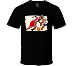 Bryon Russell Jordan Last Shot Game 6 Utah T Shirt