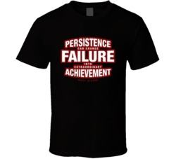 Persistence Can Change Failure Matt Biondi Quote T Shirt Persistence Can Change Failure Matt Biondi Quote T Shirt