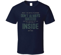 Talented Players Dont Always Succeed Brett Favre Quote T Shirt Talented Players Dont Always Succeed Brett Favre Quote T Shirt