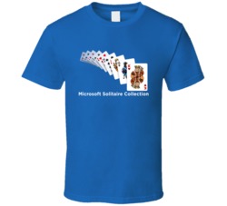 Microsoft Solitaire Collection 30th Anniversary Card Game T Shirt Microsoft Solitaire Collection 30th Anniversary Card Game T Shirt