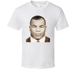 Mike Tyson Vintage Photograph T Shirt Mike Tyson Vintage Photograph T Shirt