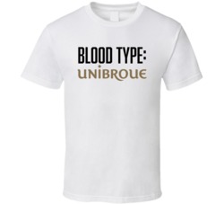 Unibroue Beer Logo Funny Blood Type Parody T Shirt Unibroue Beer Logo Funny Blood Type Parody T Shirt