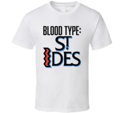 St Ides Beer Logo Funny Blood Type Parody T Shirt St Ides Beer Logo Funny Blood Type Parody T Shirt