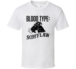 Scofflaw Beer Logo Funny Blood Type Parody T Shirt Scofflaw Beer Logo Funny Blood Type Parody T Shirt