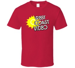 West Coast Video Movie Rental Store T Shirt West Coast Video Movie Rental Store T Shirt