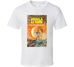 Ursula K Le Guin The Dispossessed Science Fiction Fan Book Novel Cover