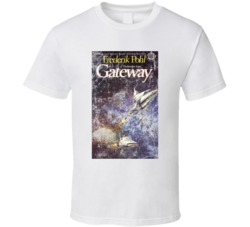 Frederik Pohl Gateway Science Fiction Fan Book Novel Cover Worn Look T Frederik Pohl Gateway Science Fiction Fan Book Novel Cover Worn Look T