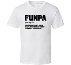 Funpa Cooler Than Grandpa Funny Fathers Day T Shirt Funpa Cooler Than Grandpa Funny Fathers Day T Shirt