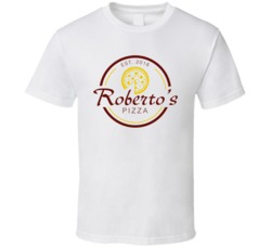 Roberto's Frozen Pizza Logo Brand Food Foodie Fan T Shirt Roberto's Frozen Pizza Logo Brand Food Foodie Fan T Shirt