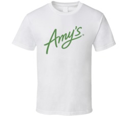 Amy's Frozen Pizza Logo Brand Food Foodie Fan T Shirt Amy's Frozen Pizza Logo Brand Food Foodie Fan T Shirt