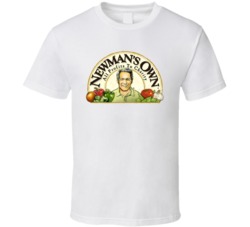 Newman's Own Frozen Pizza Logo Brand Food Foodie Fan T Shirt
