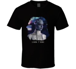 Liara T'soni Mass Effect Best Female Video Game Characters T Shir Liara T'soni Mass Effect Best Female Video Game Characters T Shir