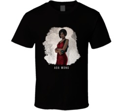 Ada Wong Resident Evil Best Female Video Game Characters T Shirt Ada Wong Resident Evil Best Female Video Game Characters T Shirt