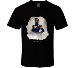 Kitana Mortal Kombat Best Female Video Game Characters T Shirt Kitana Mortal Kombat Best Female Video Game Characters T Shirt