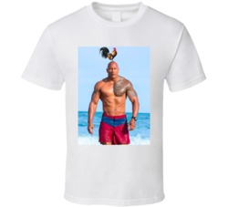 Cock On A Rock Dwayne The Rock Johnson T Shirt