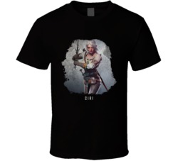 Ciri Witcher Best Female Video Game Characters T Shirt Ciri Witcher Best Female Video Game Characters T Shirt