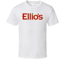Ellio's Frozen Pizza Logo Brand Food Foodie Fan T Shirt