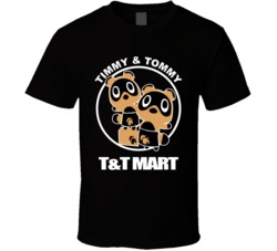 Timmy And Tommy T&t Mart Animal Crossing Fan T Shirt Timmy And Tommy T&t Mart Animal Crossing Fan T Shirt