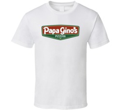 Papa Gino's Frozen Pizza Logo Brand Food Foodie Fan T Shirt Papa Gino's Frozen Pizza Logo Brand Food Foodie Fan T Shirt