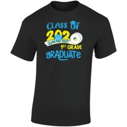 1st Grade Graduate Class Of 2020 Quarantined Social Distancing School 