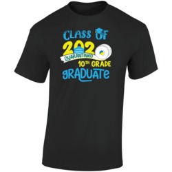 10th Grade Graduate Class Of 2020 Quarantined Social Distancing School