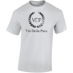 Via Della Pace Brooklyn Italian Restaurant Foodie Food Fan Worn Look T Via Della Pace Brooklyn Italian Restaurant Foodie Food Fan Worn Look T