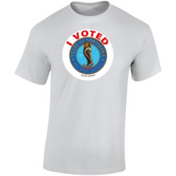I Voted Louisiana John Oliver Mocks Voting Sticker Funny T Shirt