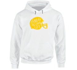 Sunday Fun Day Tee Baseball Fan Hoodie Sunday Fun Day Tee Baseball Fan Hoodie