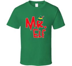 Mr Elf Christmas T Shirt